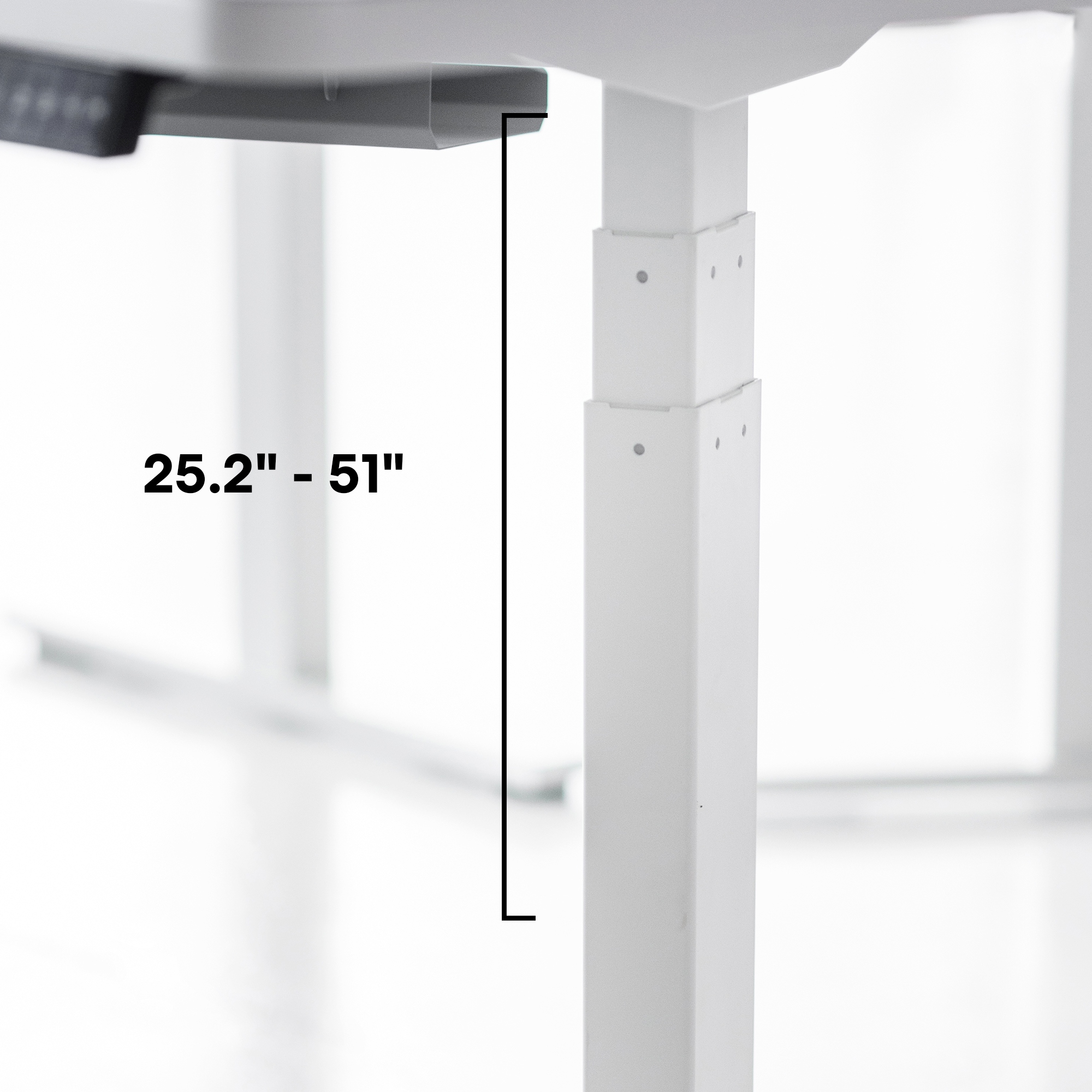Autonomous electric shop standing desk