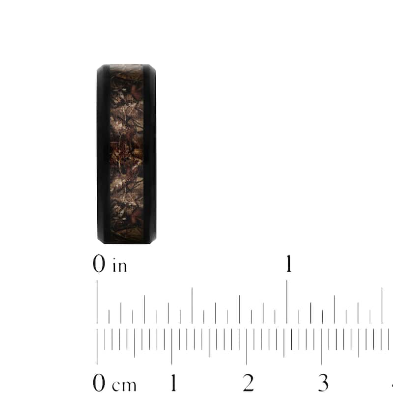 Steel Nation Stainless Steel Camouflage 8mm Band