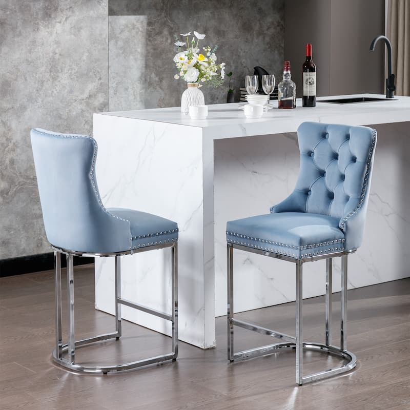 Height Bar Stools Set of 2