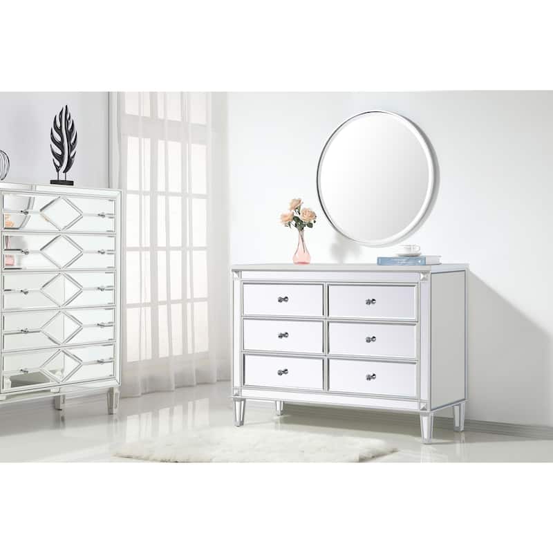 6-Drawer 48" Double Dresser
