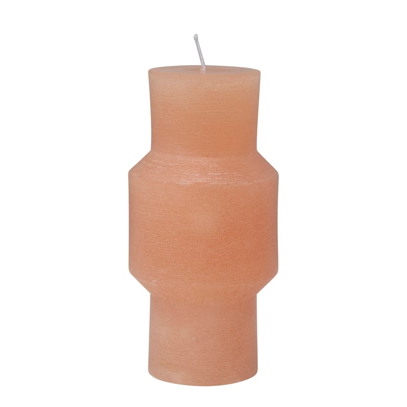 Unscented Totem Pillar Candle - Orange