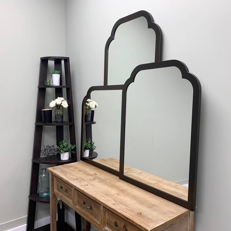 Tyler Framed Vanity Mirror - Clover Cathedral - 24.4x32.4