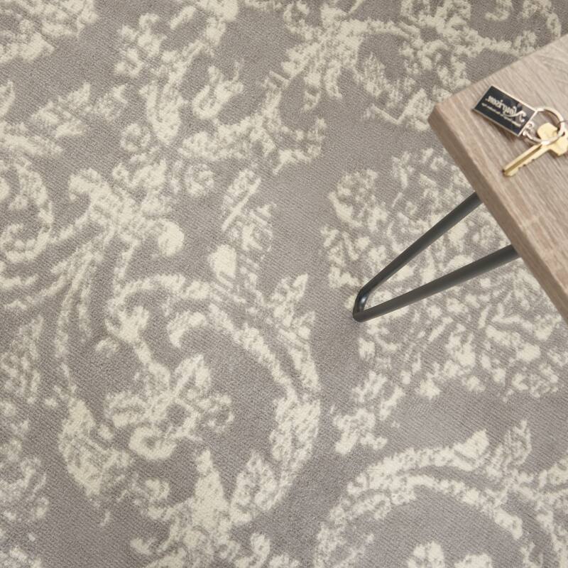 Nourison Jane Farmhouse Vintage Indoor only Damask Area Rug