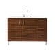 preview thumbnail 1 of 32, James Martin Vanities Metropolitan 48" Single Vanity, American Walnut