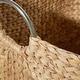 preview thumbnail 57 of 81, Handmade Dried Plant Wicker Contemporary Storage Basket