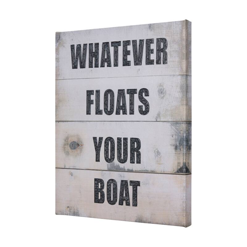 Float Your Boat (32 x 40 ) Canvas Art Print