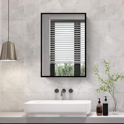 Removable Shelf,Medicine Cabinet Mirror Cabinet Wall Mount or Recessed Bathroom