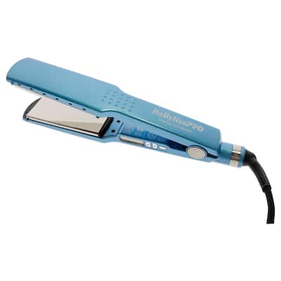 Nano Titanium Digital Ionic Flat Iron - BNT4094TUC - Blue 1.75Inch by BaBylissPRO for Unisex - 1.75 Inch