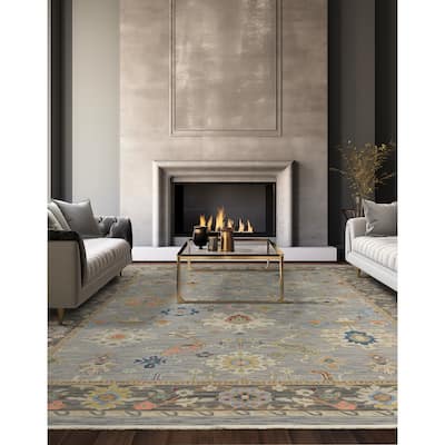 Style Haven Lawson Traditional Classic Wool Fringe Edge Area Rug