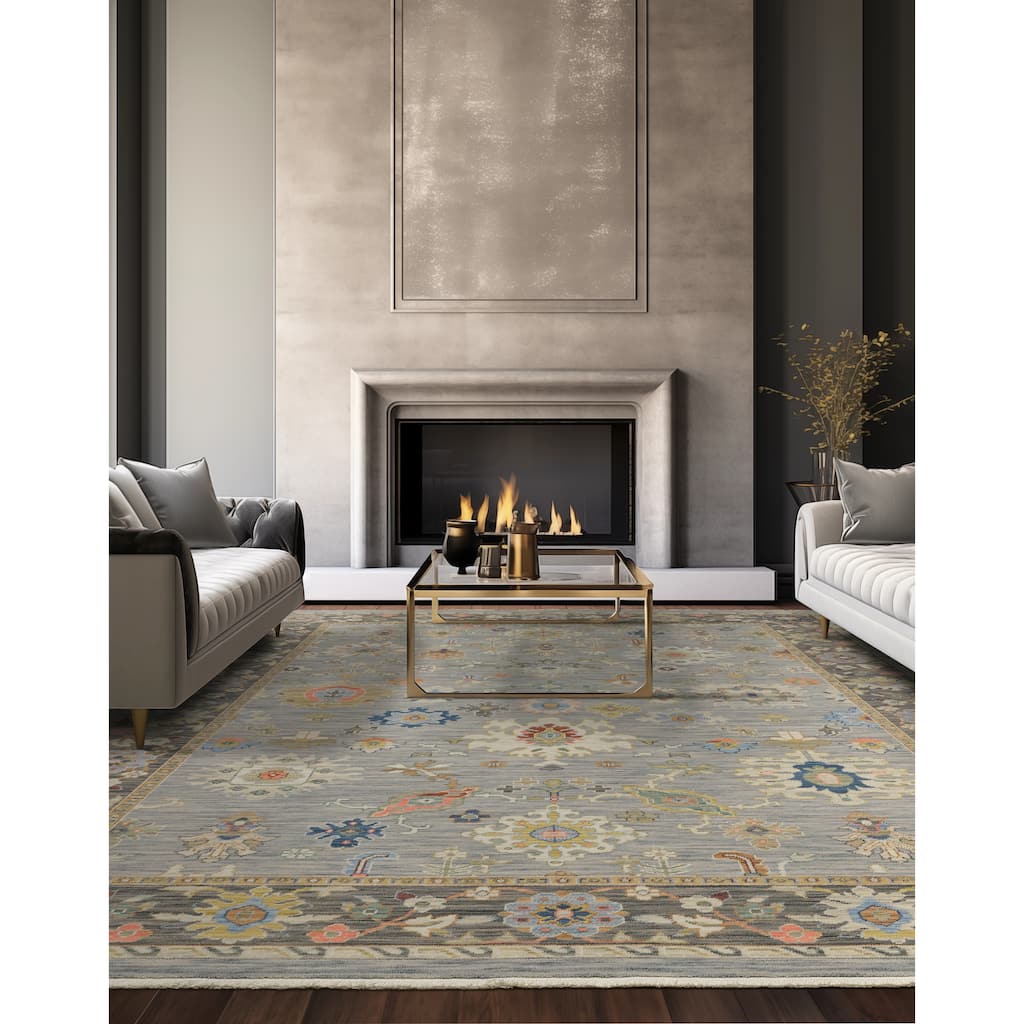 Style Haven Lawson Traditional Classic Wool Fringe Edge Area Rug