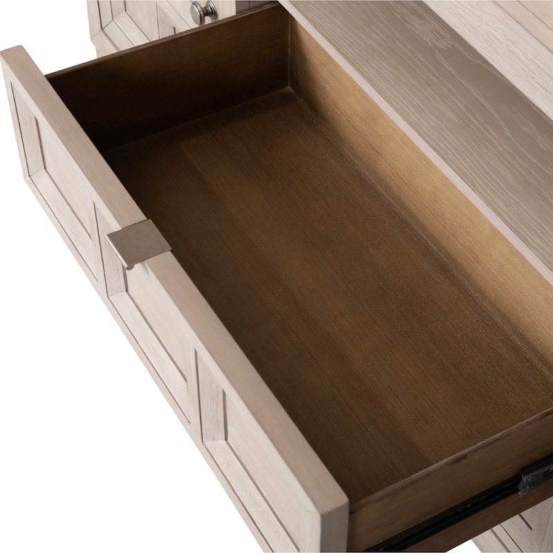 Furniture of America Durem Modern Classic 72-inch Solid Wood TV Stand