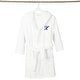preview thumbnail 69 of 100, Sweet Kids 100% Polyester SUPER PLUSH Double Brushed Hooded Bathrobe with Navy Script Monogram