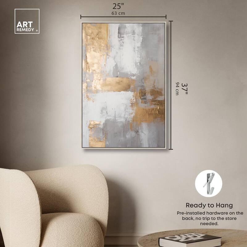 Woven Reminiscence IV Canvas by Art Remedy