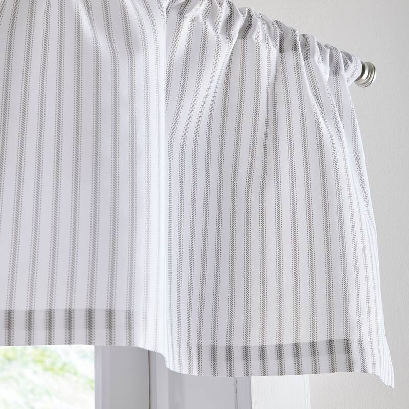Curtainworks James 3-piece Valance & Tier Pair Set