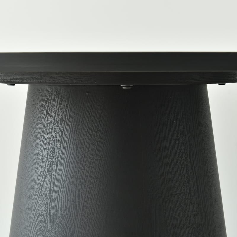 35" Fixed Pedestal Dining Table