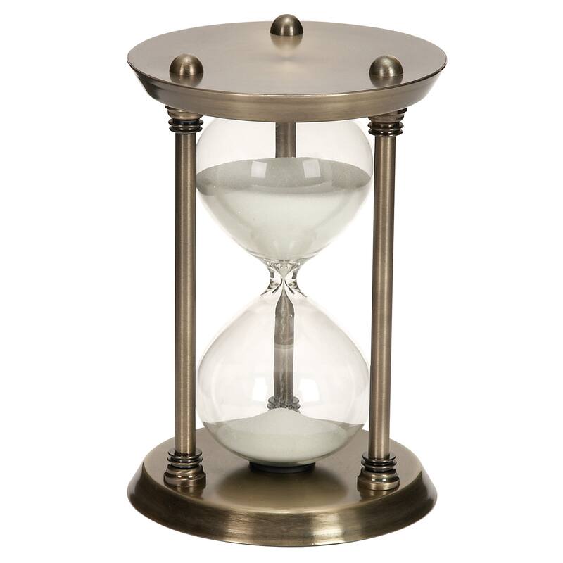 Brass Metal Hourglass Sand Timer