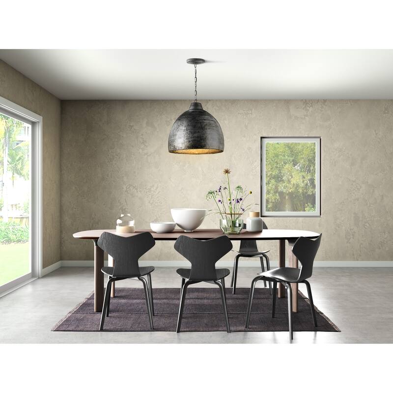 Currey & Company Denison Black Large Lantern - 41"h x 26"w x 26"d