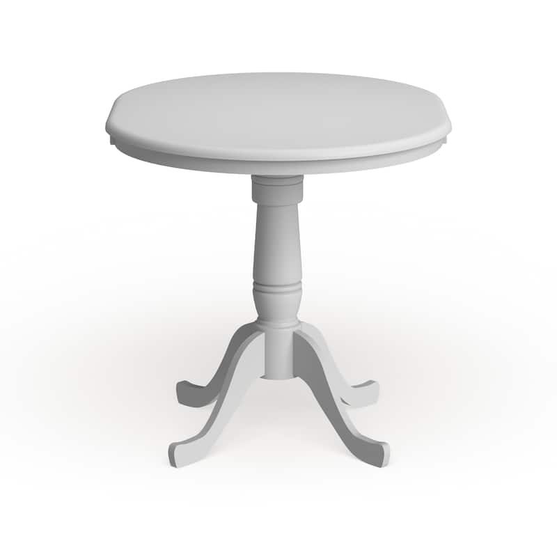 Copper Grove 36-inch Round Pedestal Table with 12-inch Leaf