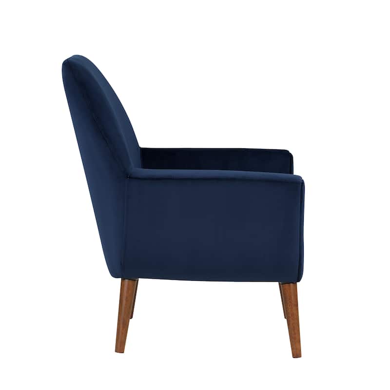 Adrian Mid-Century Velvet Arm Chair by Greyson Living