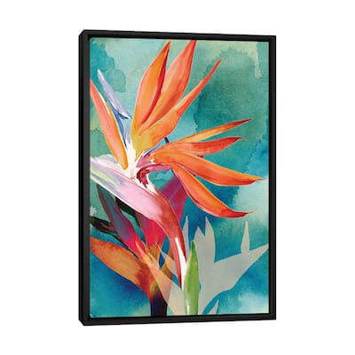iCanvas "Vivid Birds of Paradise II" by Jennifer Paxton Parker Framed Canvas Print