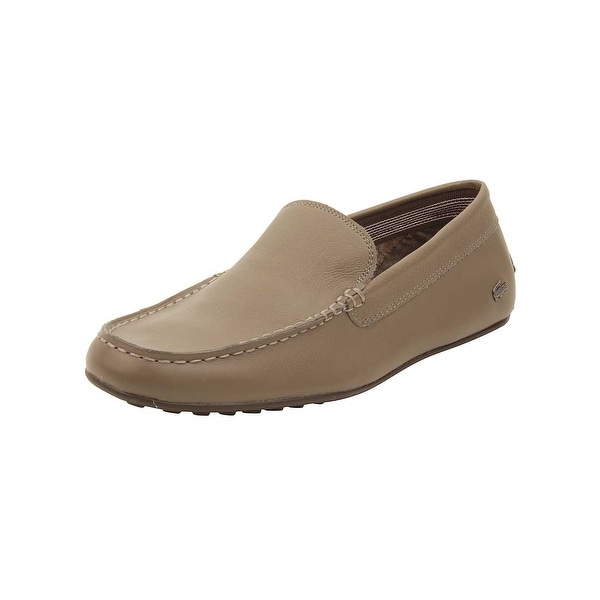 lacoste leather loafers