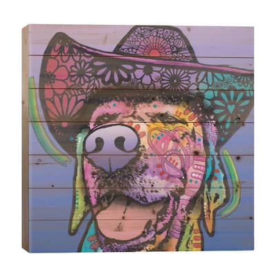 Penelope IV Print On Wood by Dean Russo - Multi-Color