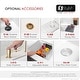 preview thumbnail 11 of 16, STYLISH 28 inch Composite Granite Workstation Dual Mount Kitchen Sink - 28" x 18" x 9.5"