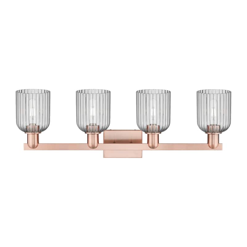 Innovations Lighting Downtown Urban - Bridal Veil - 4 Light 32" Bath Vanity Light