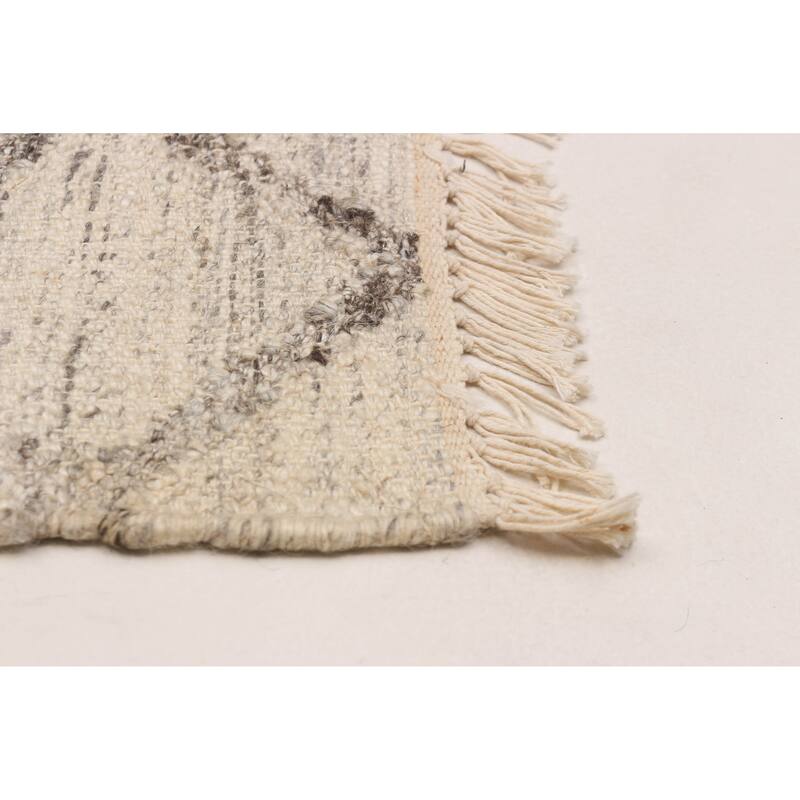 Ankara Grey Kilim 5'0" x 7'10" - 5'0 x 7'10