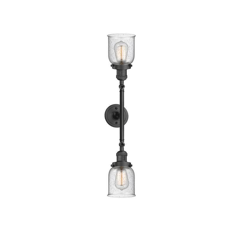Innovations Lighting Small Bell 2 Light 23" Wide Bathroom Vanity Light