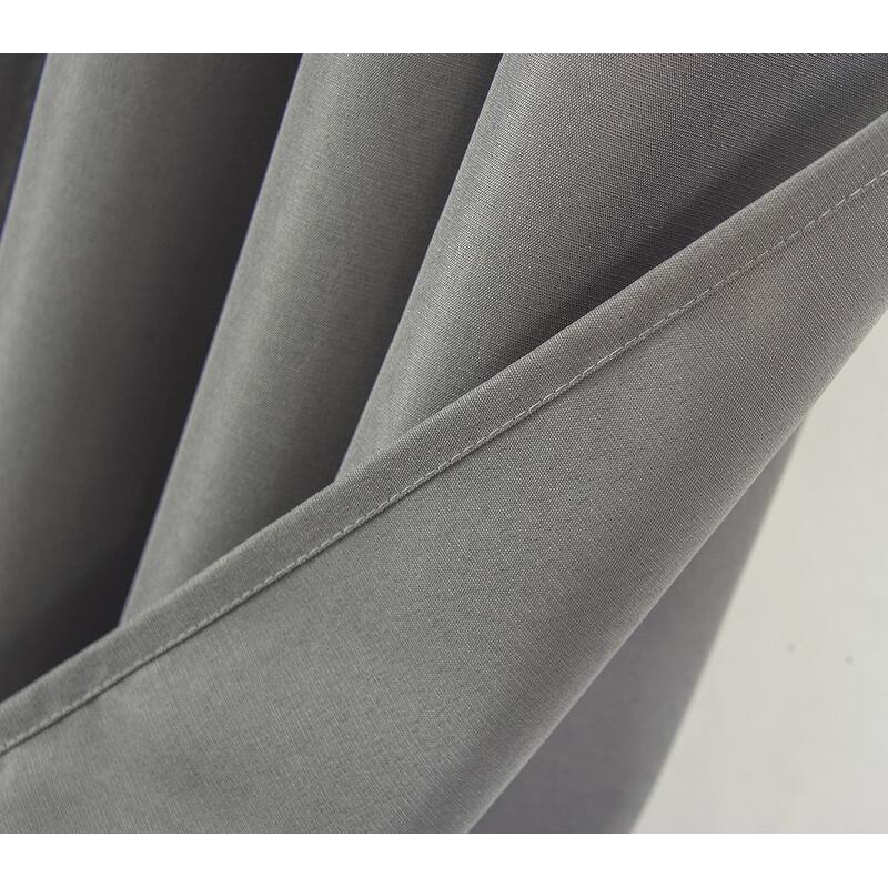 Gilbert Solid Single Grommet Curtain Panel 84" - (1x) 54 x 84 in.