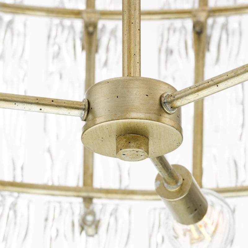 Progress Lighting P400368 Chevall 9 Light 32" Wide Ring Chandelier
