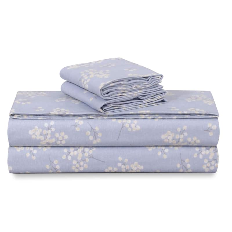 6-oz Cotton German Flannel Deep Pocket Sheet Set
