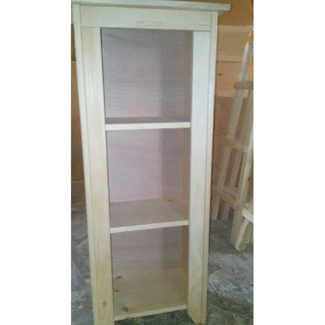 Amish Made Pine 48" Jelly Cupboard Storage Cabinet