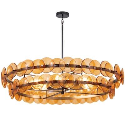 Maxim 21824 Loren 6 Light 42" Wide Drum Chandelier