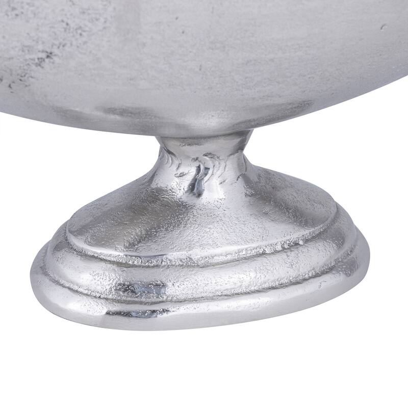 Raw Alum. Elipse Planter/Wine Cooler - RAW NICKEL