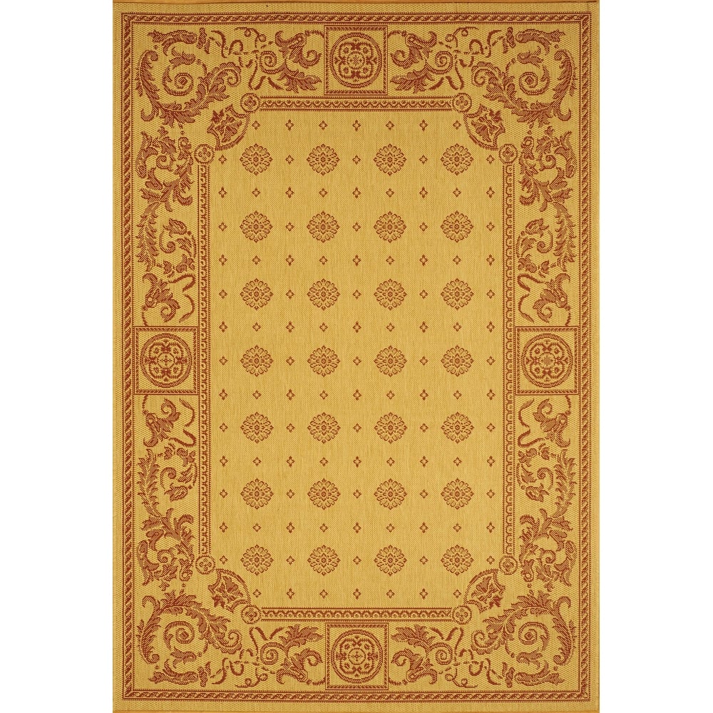 SAFAVIEH Courtyard Steve Indoor/ Outdoor Waterproof Patio Backyard Rug