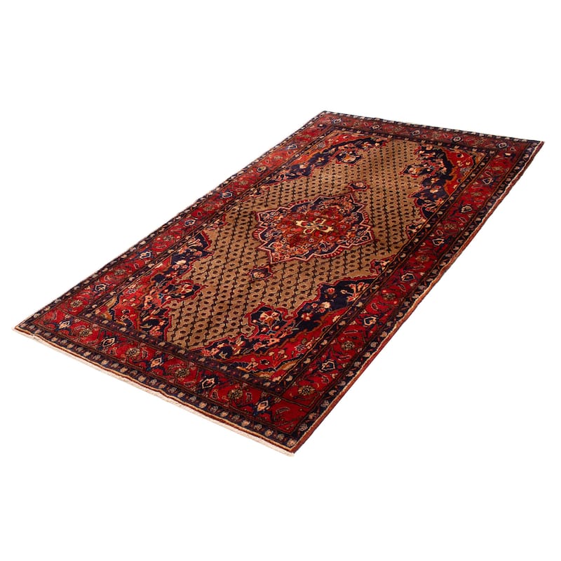 Anatolian Vintage Brown Rug 5'3" x 9'8" - 5'3 x 9'8
