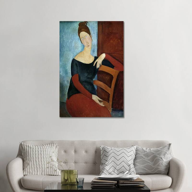 iCanvas "The Artist's Wife " by Amedeo Modigliani Canvas Print - 48x32x1.5