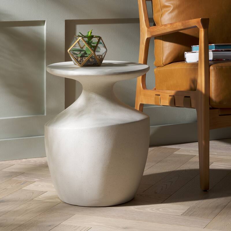 SAFAVIEH Jaiya Accent Table (Fully Assembled) - 15"W x 15"D x 19"H