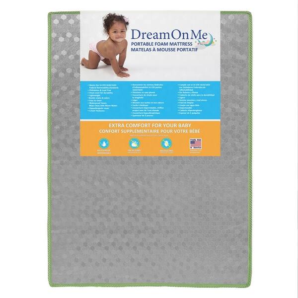 slide 2 of 4, Dream On Me Nimble Play Yard Mattress Nimble