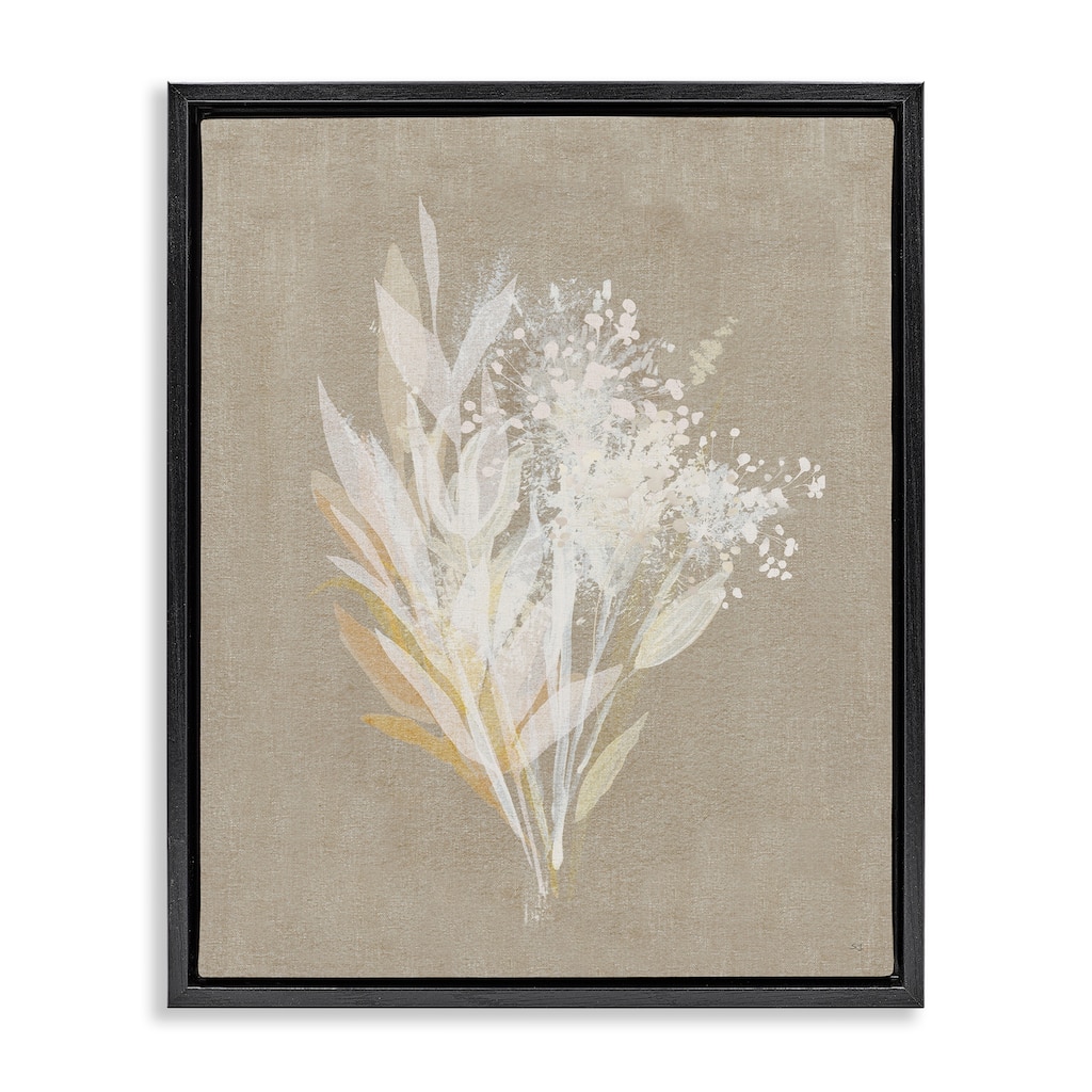 Stupell Natural Herb Impression Framed Floater Canvas Wall Art Design By Susan Jill