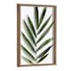 Kate and Laurel Blake Botanical 5F Printed Glass by Amy Peterson - 18x24 - Plastic - Gold