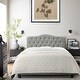 preview thumbnail 13 of 15, B1 Full Size Bed Frame - Beige Finish, Classic Home Decor Fit