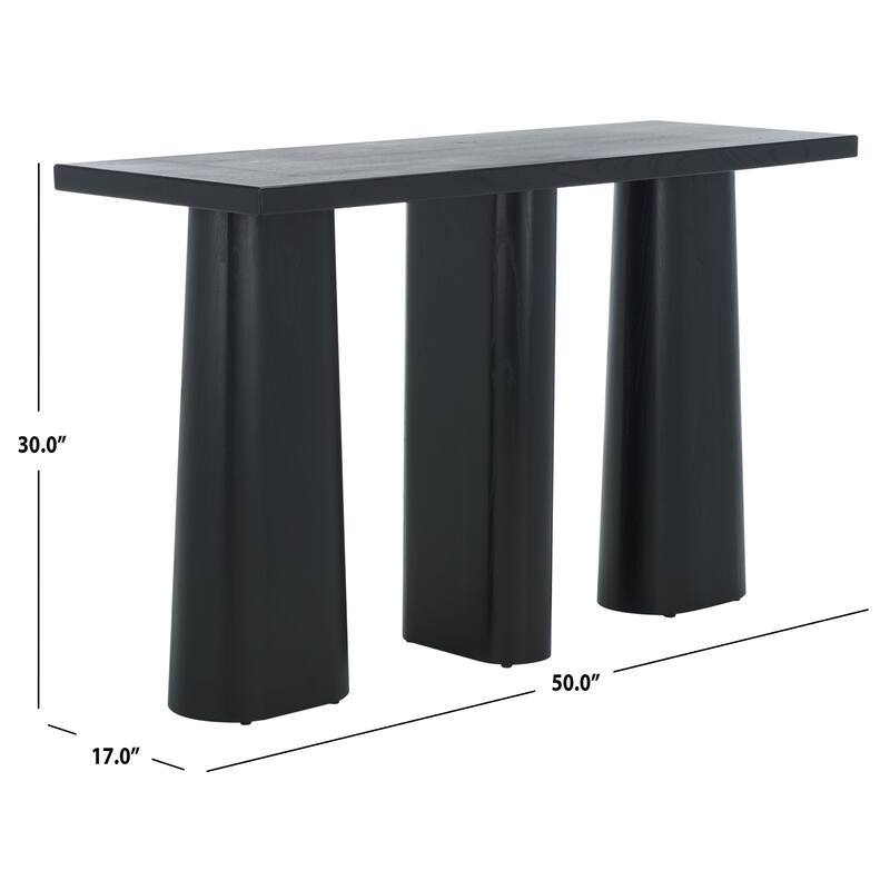SAFAVIEH Couture Esperance Elm Wood Console Table - 50 In. W x 17 In. D x 30 In. H - 50"W x 17"D x 30"H