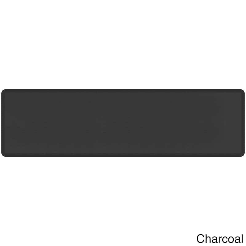 Designer Comfort Grasscloth Anti-fatigue Kitchen Mat