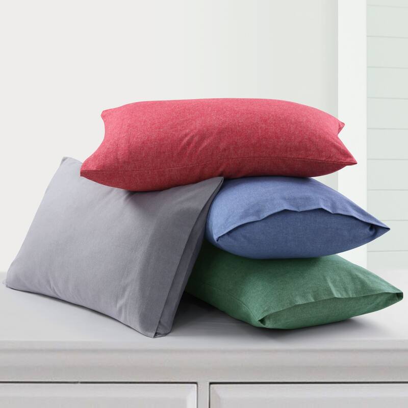 Portuguese Yarn Dyed Cotton Flannel Extra Deep Pocket Sheet Set