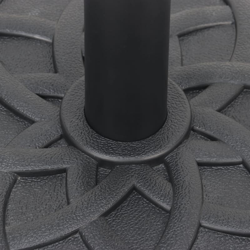 Maypex 26.5 lbs. Heavy-Duty Patio Umbrella Base in Black
