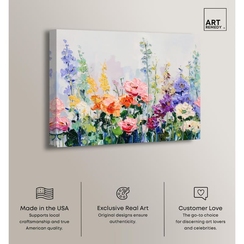 Summer Abundance II Canvas by Art Remedy, Gallery Wrapped