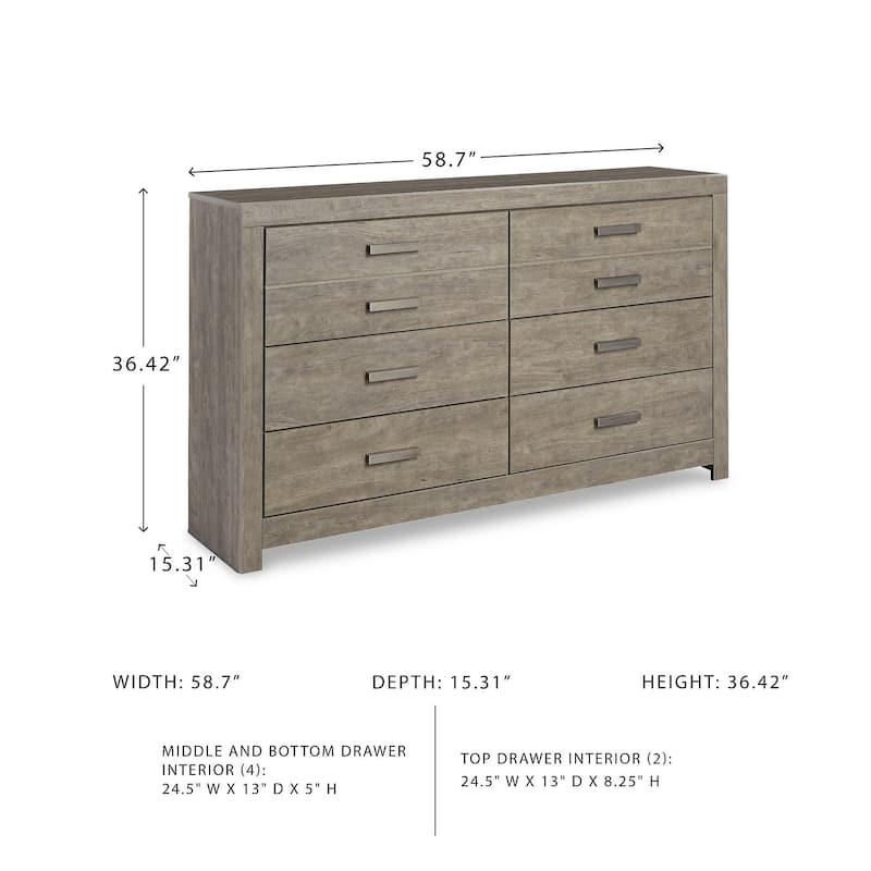Signature Design by Ashley Balnain Grey Dresser